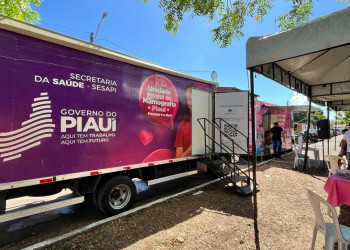 Sesapi disponibiliza caminhão da mamografia para atender população da zona norte de Teresina