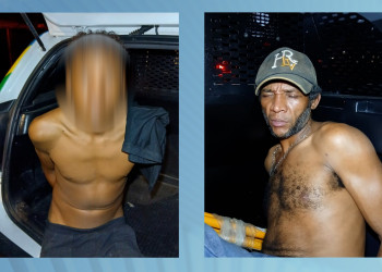 Homem é preso e adolescente apreendido suspeitos de arrombarem loja no Centro de Teresina