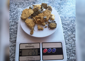 PRF apreende mais de 260 gramas de ouro sem documentação no interior do Piauí