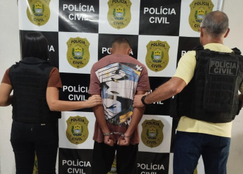 Polícia Civil prende suspeito em flagrante por envolvimento em dois roubos em Oeiras