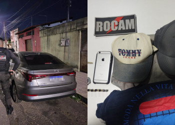 Adolescente de 17 anos é apreendido após troca de tiros com a polícia em Teresina; comparsa fugiu