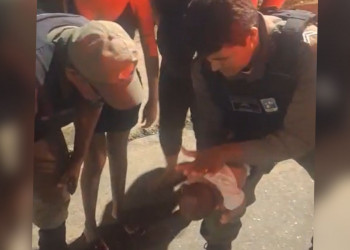 Policiais salvam bebê de 17 dias de vida vítima de engasgamento em Teresina; dois casos no fim de semana