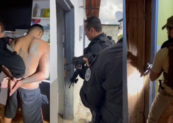DRACO deflagra operação e cumpre 30 mandados contra faccionados no interior do Piauí; VÍDEO!