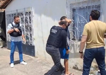 Foragido condenado a 15 anos por estupro de vulnerável é preso em Teresina; VÍDEO!