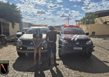 Polícias Militar e Civil deflagram operação e fecham estabelecimento usado para comercializar drogas no Piauí; casal é preso