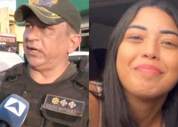 PM explica como encontrou criança, filha de Ana Azevedo, com homens armados em Teresina; VÍDEO!