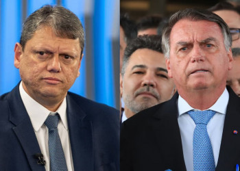 Tarcísio promete indulto a Bolsonaro como primeiro ato se for eleito presidente
