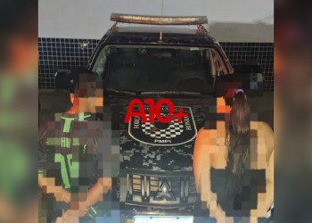 Polícia Militar prende mulher e apreende adolescente suspeitos de tráfico de drogas no interior do Piauí