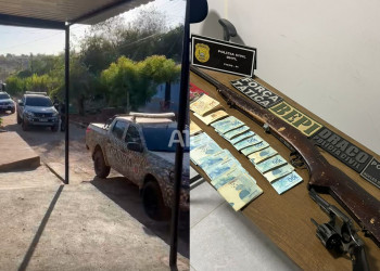 Polícias Civil e Militar cumprem 19 mandados e apreendem R$ 20 mil durante operação em cidades no interior do Piauí