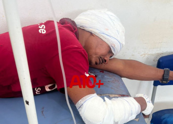 Homem é golpeado com facão na cabeça e pescoço durante briga em bar no interior do Piauí