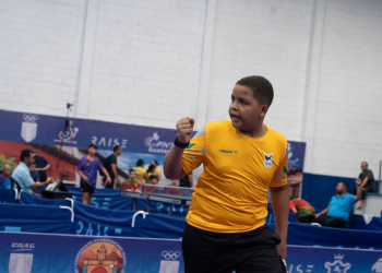 Piauiense Israel Júnior brilha e faz Brasil conquistar a prata no Pan-Americano de Tênis de Mesa Sub-13