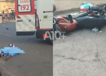 Idoso morre e familiares ficam feridos após serem atropelados na zona Sul de Teresina; motorista fugiu sem prestar socorro