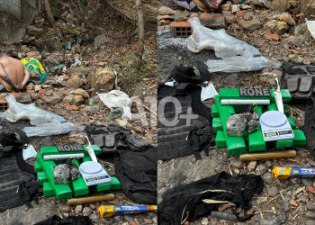 Polícia Militar apreende drogas e prende dupla suspeita de tráfico de drogas na zona Sul de Teresina