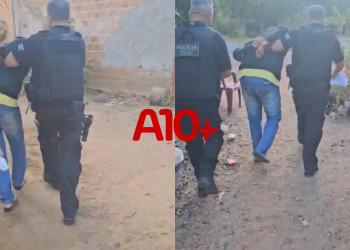 Criminoso que fez família refém dentro de carro durante assalto é preso na zona Rural de Teresina