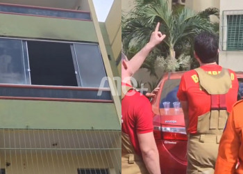 Incêndio atinge apartamento na zona Sul de Teresina: 