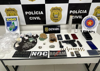 DENARC deflagra operação e cumpre vários mandados em Teresina; prisões são realizadas
