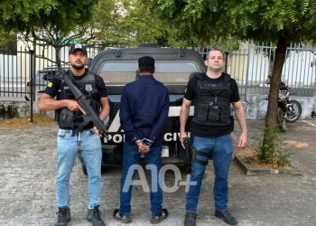 Polícia cumpre mandado e prende condenado a 14 anos de prisão por assassinato de rival no Piauí