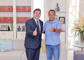 Enzo Samuel se reúne com Rafael Fonteles e recebe sinalização de apoio para 2026