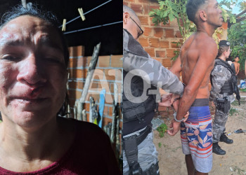 Homem agride ex-cunhada, tenta fugir da polícia, mas é preso no litoral do Piauí