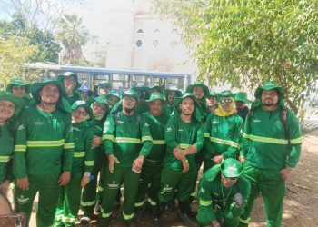 Nova empresa assume serviços e reforça a limpeza urbana em Teresina