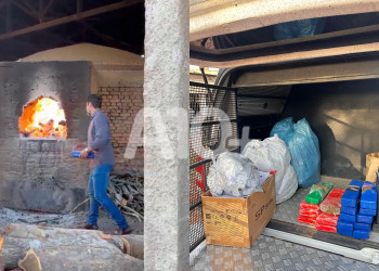 Drogas apreendidas em operações policiais, avaliadas em R$ 300 mil, são incineradas no Piauí; VÍDEO!