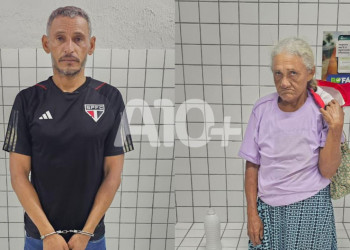 Homem e idosa são presos por tráfico de drogas no litoral do Piauí; suspeito era 