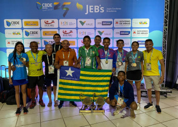 Badminton do Piauí ganha ouro e brilha nos Jogos Escolares Brasileiros com cinco medalhas e liderança nacional