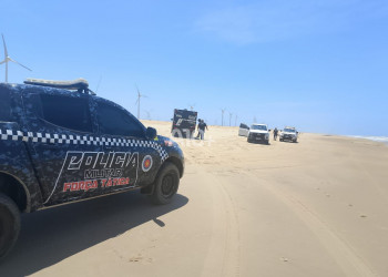 Corpo é encontrado amarrado e com o rosto desfigurado na Praia da Pedra do Sal, litoral do Piauí