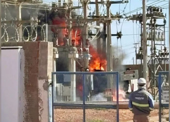 Incêndio atinge subestação da Equatorial e deixa 7 municípios sem energia no Piauí