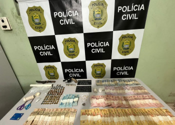 Operação termina com prisão de casal e apreensão de crack, cocaína e arma de fogo no Piauí