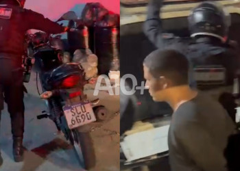 Criminoso rouba motocicleta, mas é preso pela polícia momentos depois em Teresina; comparsa fugiu
