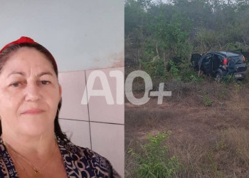 Servidora pública perde controle de veículo e morre em acidente no interior do Piauí; condutora teria passado mal