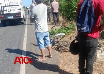 Ciclistas morrem atropelados por carro em rodovia que liga Teresina a União