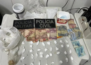 Polícia deflagra operação e prende casal suspeito de traficar drogas no interior do Piauí