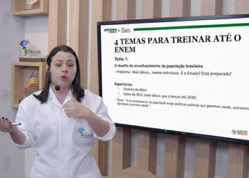 Tema da redação do Enem 2025 foi trabalhado pelos professores da rede estadual nas revisões da Seduc