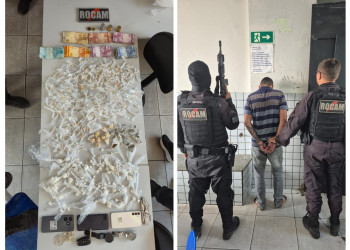 Polícia prende trio e apreende mais de 450 porções de drogas na zona Leste de Teresina