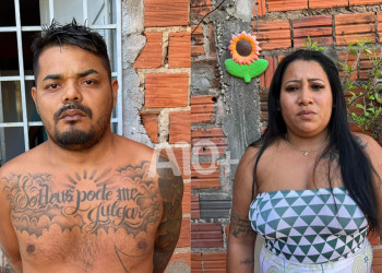 Casal é preso com drogas em Teresina; homem é apontado como líder e ‘disciplina’ de facção, diz polícia