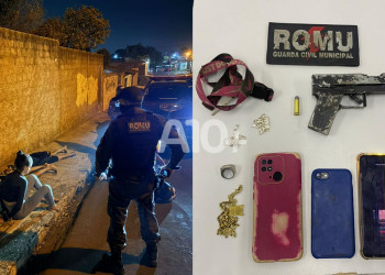 Tentativa de fuga dá errado e trio suspeito de assalto é preso após cair em esgoto em Timon-MA