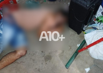 Homem é perseguido, tenta se esconder em bar, mas acaba baleado por criminosos no Piauí
