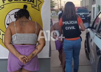 Mulher é presa suspeita de vender drogas próximo a escola em Timon; adolescente foi flagrado comprando entorpecentes