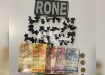 PM flagra homem com mais de 30 invólucros de cocaína e dinheiro na zona Norte de Teresina