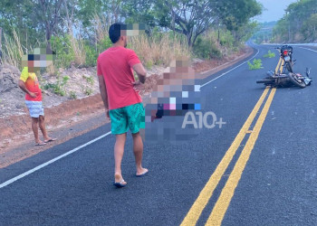 Motociclista é encontrado morto ao lado de veículo na PI-360, no interior do Piauí; caso será investigado