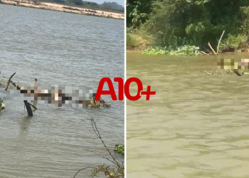 Corpo de homem é encontrado boiando no Rio Parnaíba entre os estados do Piauí e Maranhão