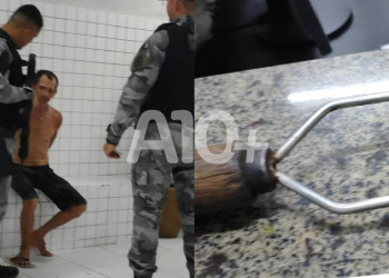 Homem é preso após ameaçar companheira e populares com espeto no litoral do Piauí
