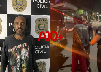 Homem condenado por roubo é preso pela polícia no Centro de Teresina