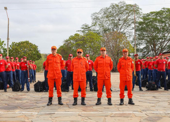 Corpo de Bombeiros Militar do Piauí realiza aula inaugural do curso de formação de novos soldados nesta terça (9)