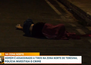 Homem é assassinado a tiros na zona Norte de Teresina; polícia investiga