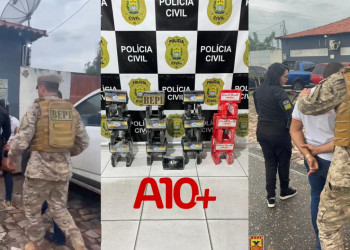 Polícia apreende cerca de 47 kg de drogas avaliadas em mais de R$ 2 milhões no Piauí; casal é preso