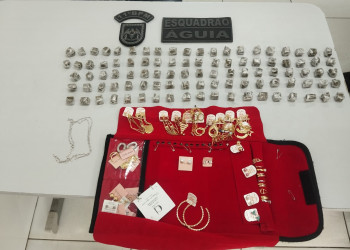 Polícia prende suspeito de tráfico e apreende maconha e joias em Timon