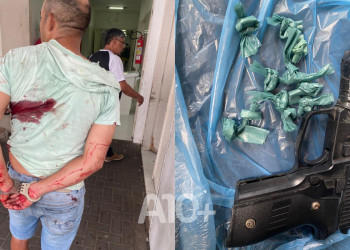 Homem é baleado ao tentar fugir de abordagem e é preso com entorpecentes na zona Sul de Teresina